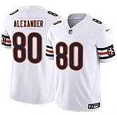 Men & Women & Youth Chicago Bears #80 Maurice Alexander White 2025 F.U.S.E. Vapor Stitched Jersey,baseball caps,new era cap wholesale,wholesale hats